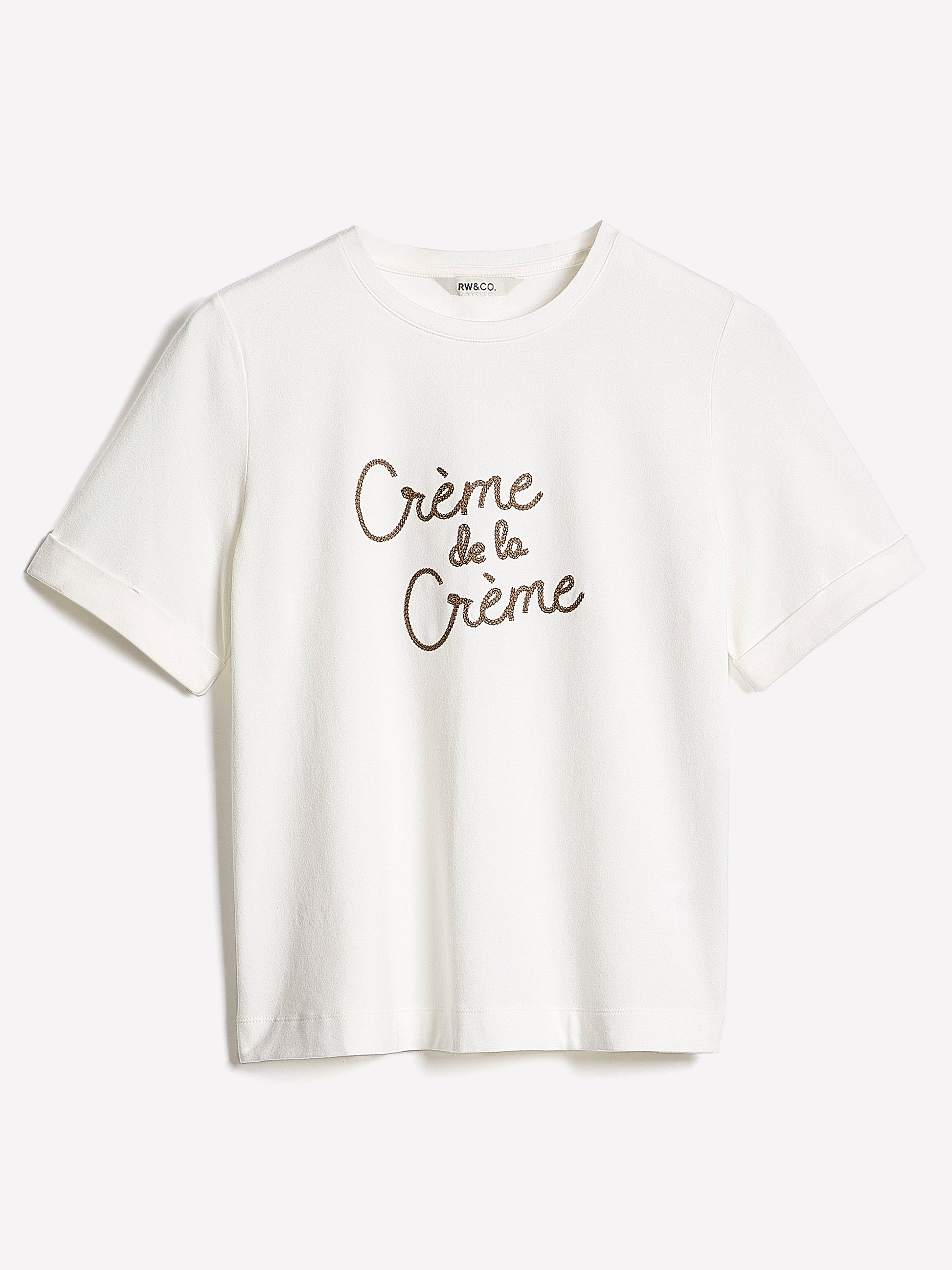 Organic Cotton Short-Sleeve Crew-Neck Tee