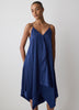 Sleeveless V-Neck Midi Dress