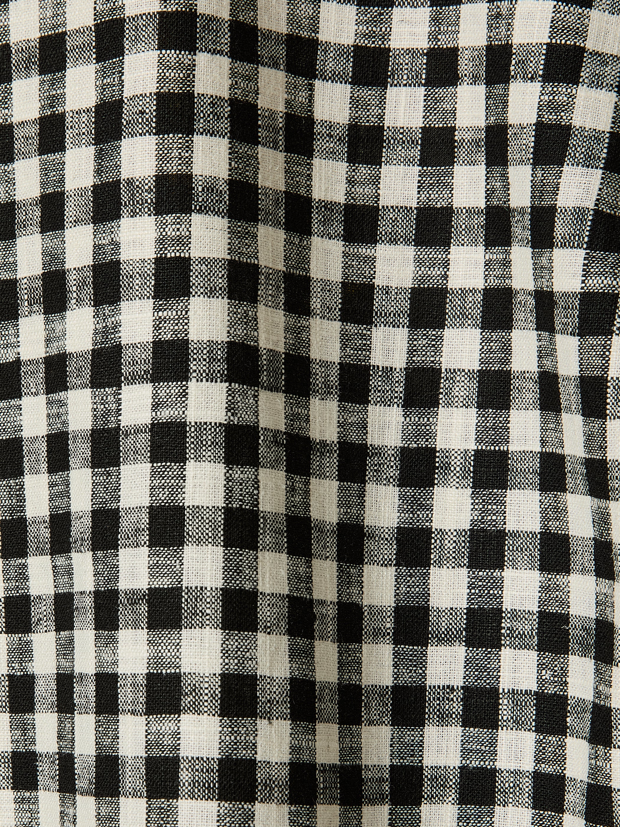 Sleeveless Crew-Neck Linen-Blend Blouse