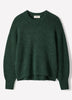 Wool-Blend Long-Sleeve Crew-Neck Sweater