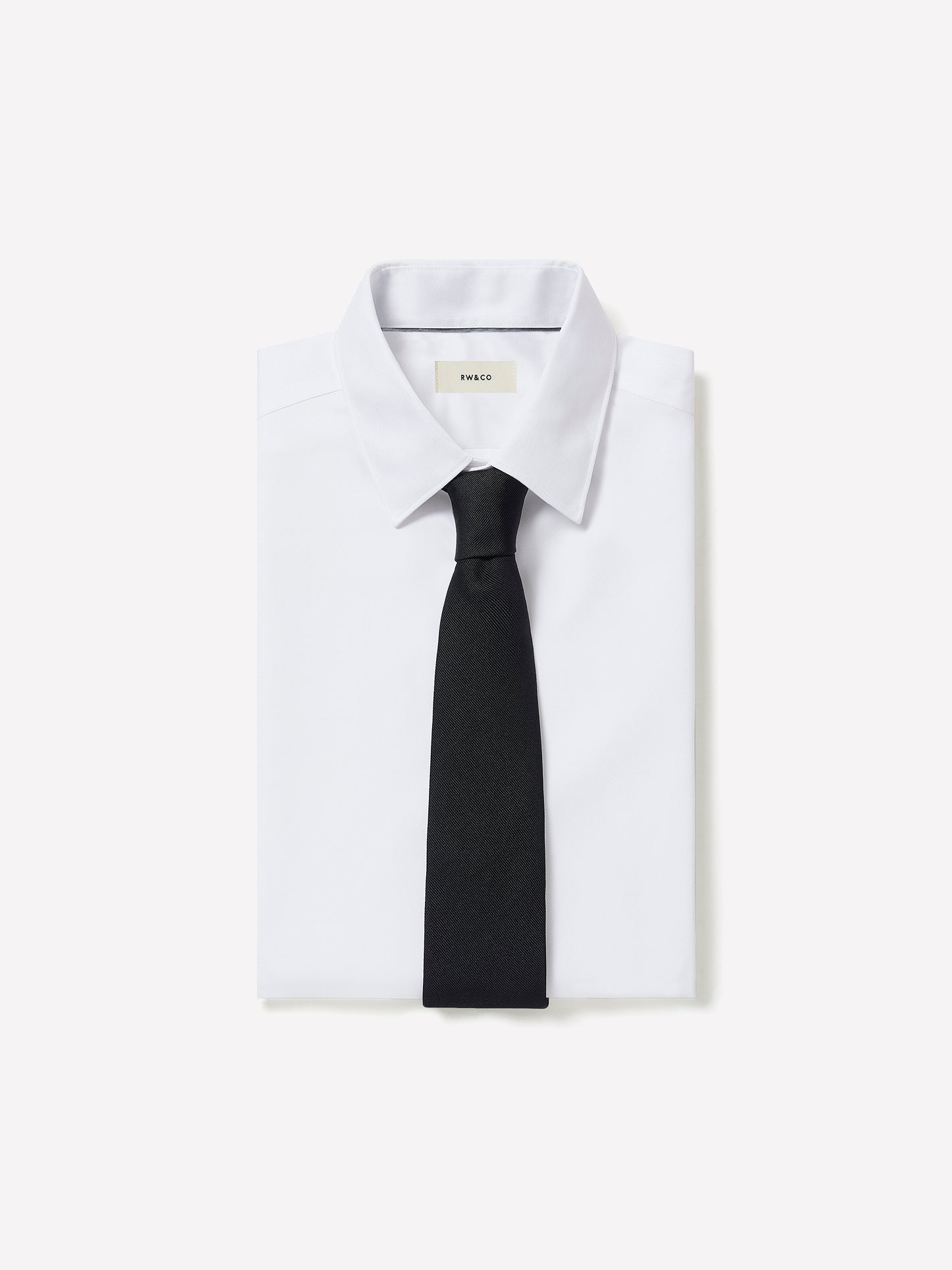 Regular Fit Solid Supima (R) Twill Dress Shirt