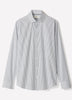 Slim-Fit Striped Dress Shirt