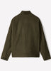 Wool Blend Short Jacket Green