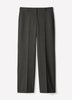 Mid-Rise Wide-Leg Heavy Twill Pant