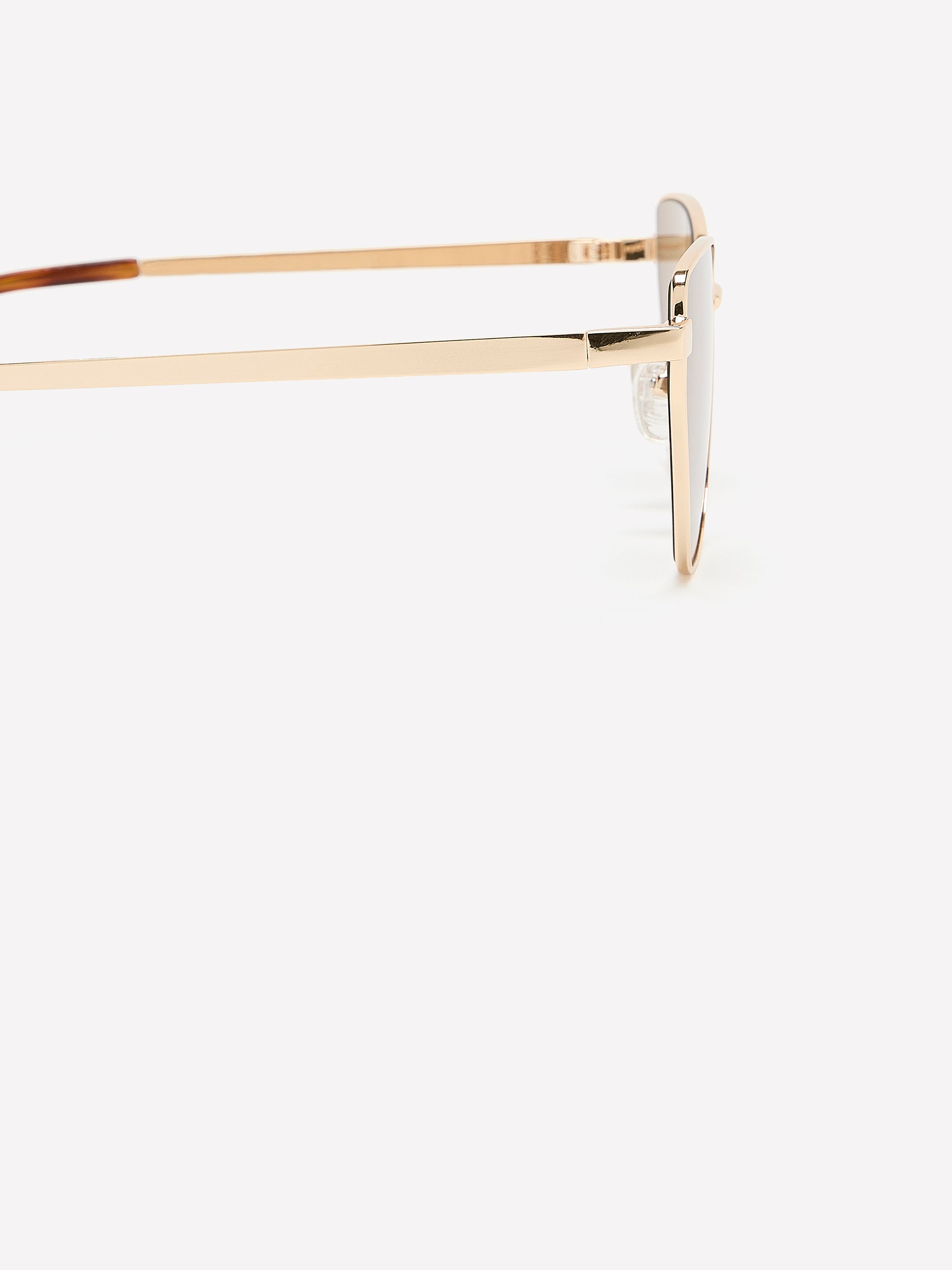 Cat Eye Metal Sunglasses