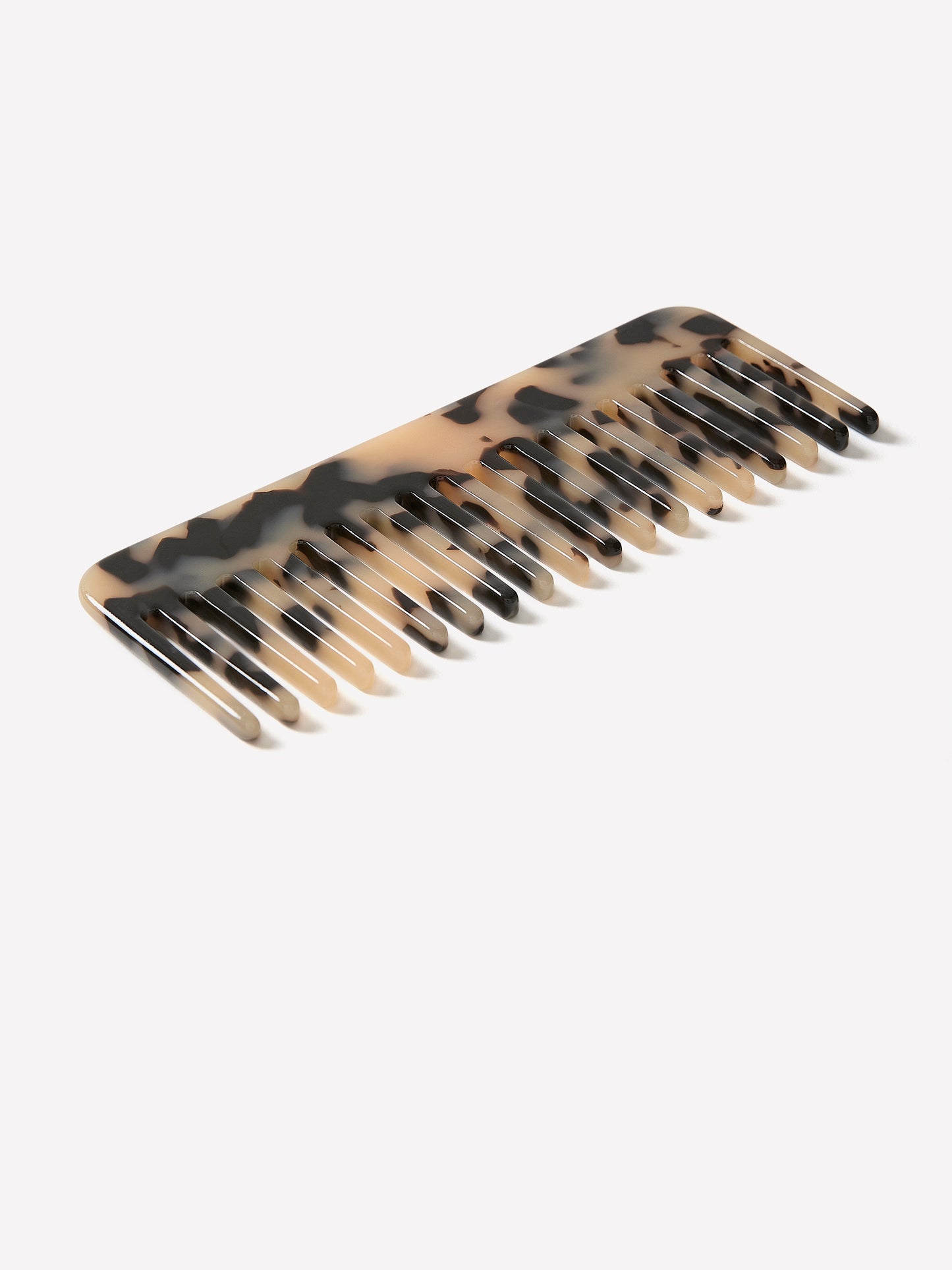 Hair Comb Plastic Tortoise Acrylic Accessory