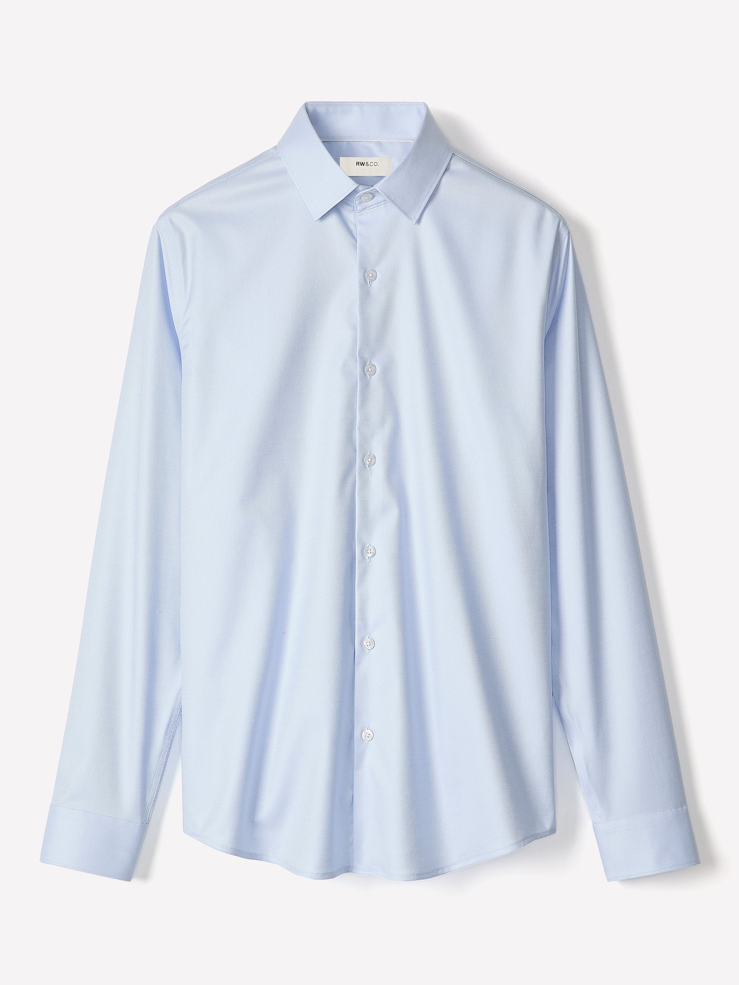Slim Fit White Dress Shirt