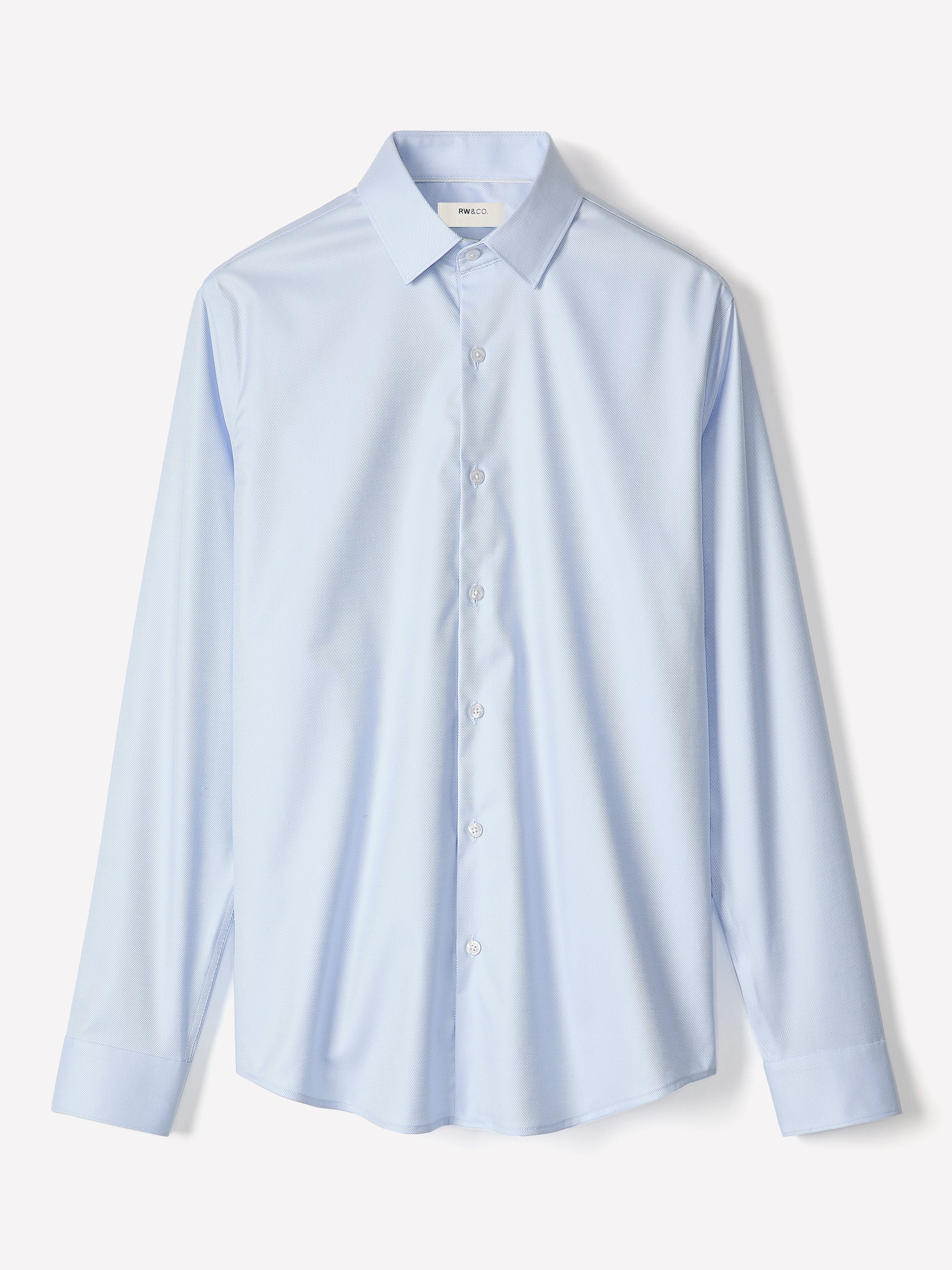 Slim Fit White Dress Shirt