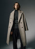 Relaxed-Fit Wool-Blend Double-Breasted Coat
