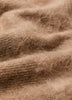 Long-Sleeve V-Neck Hairy Merino Sweater