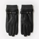 Sheepskin Gloves With Leather Tab