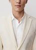 Slim Fit Stretch Linen Suit Blazer