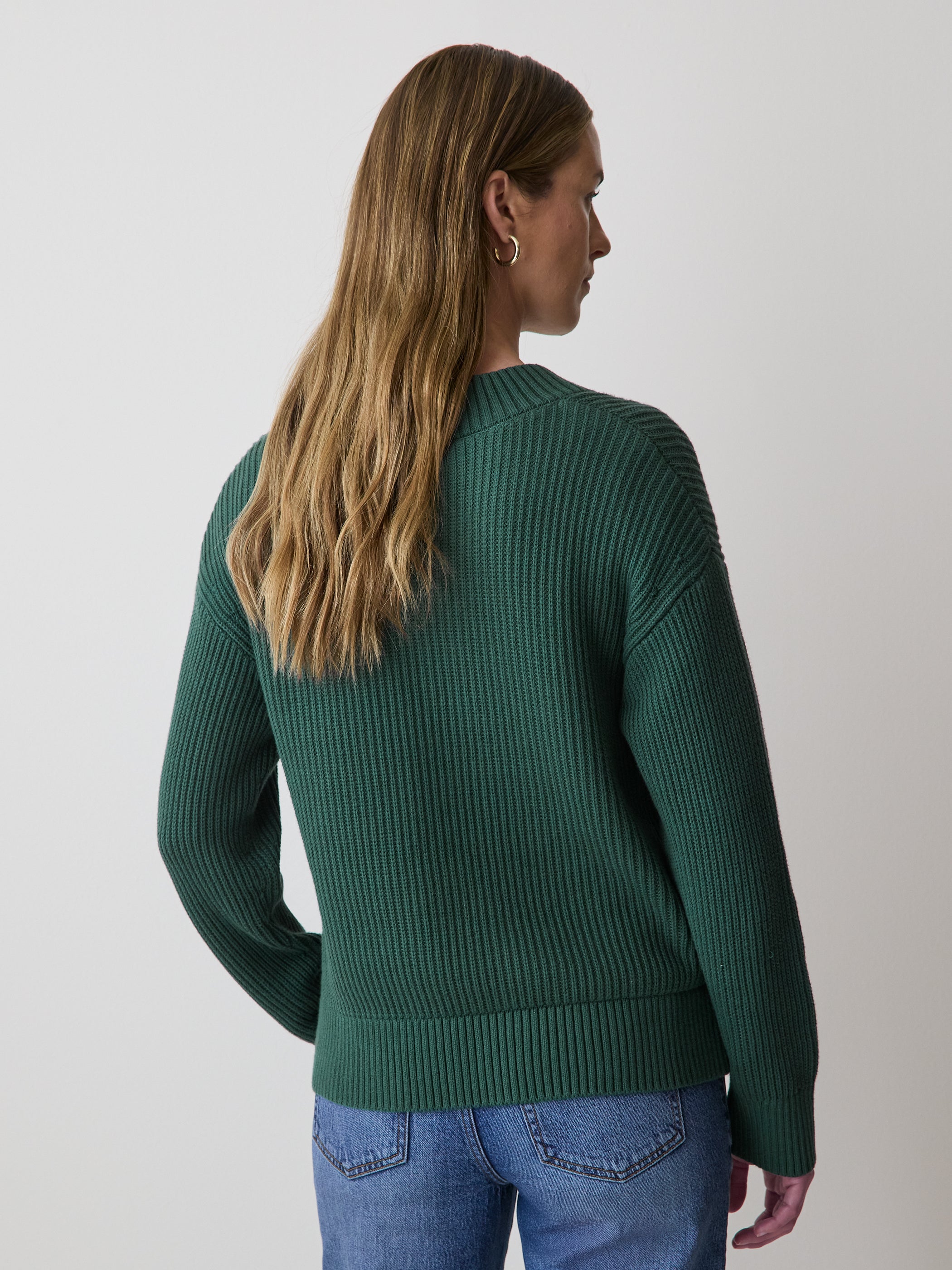 Pull à Manches Longues et Col V