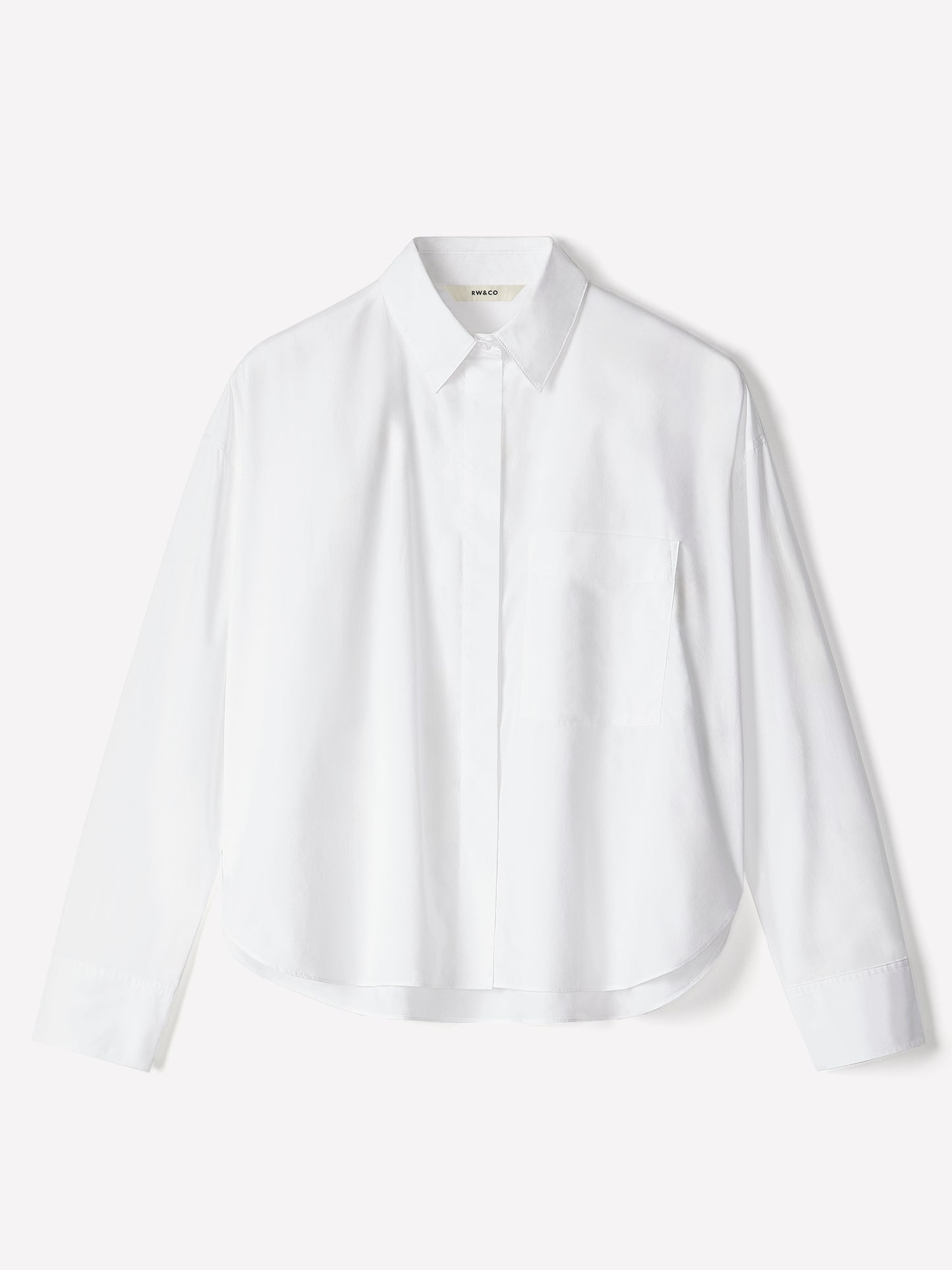 Long-Sleeve Poplin Shirt