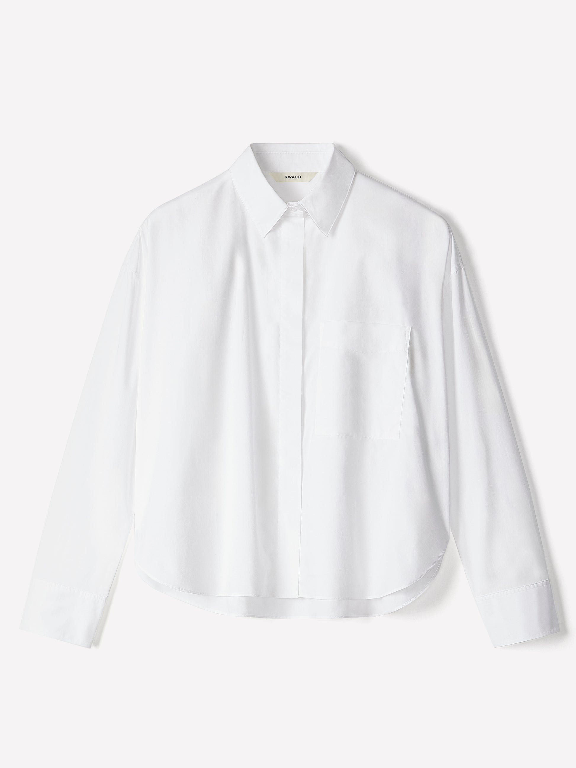Long-Sleeve Poplin Shirt