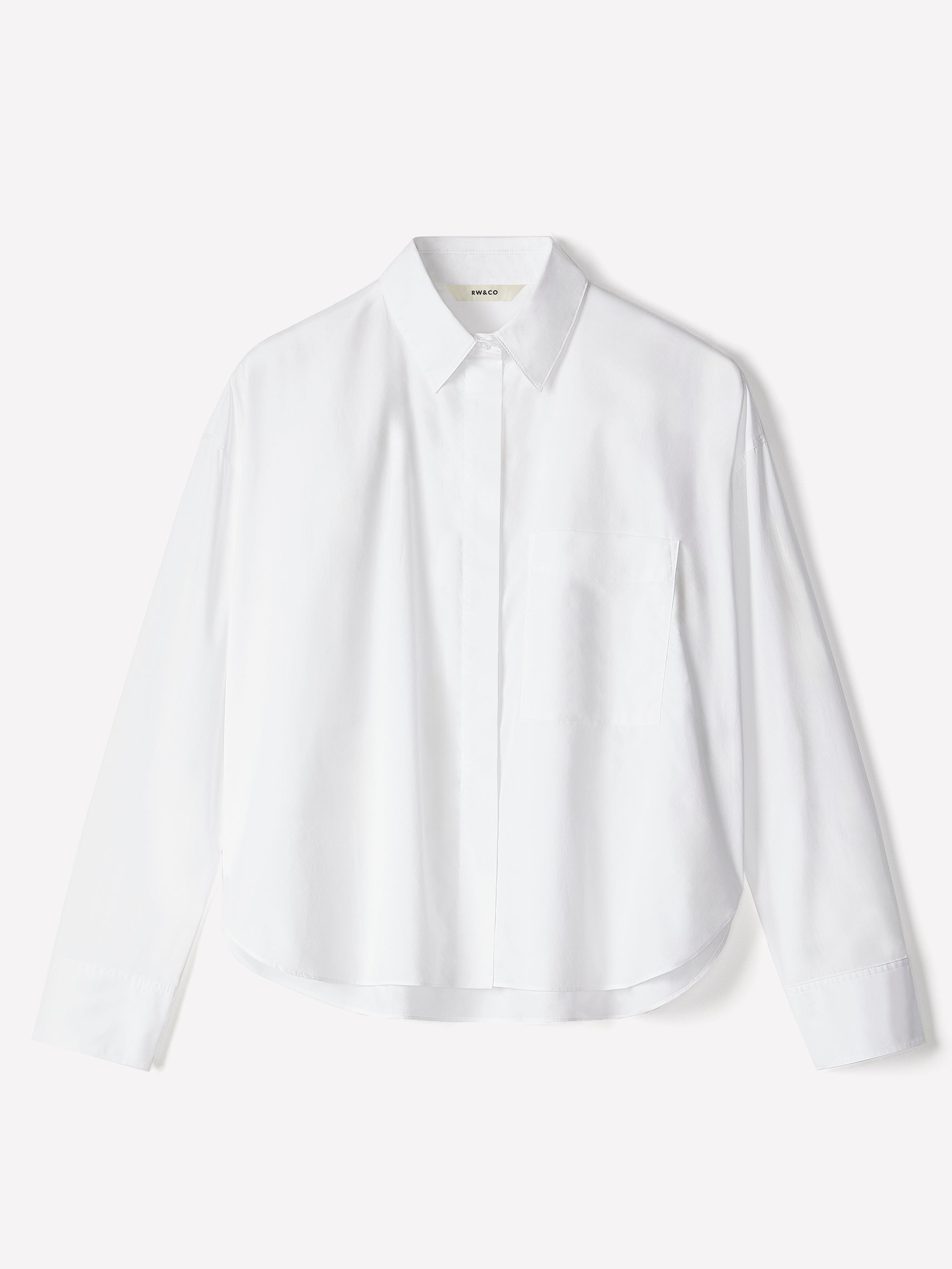 Long-Sleeve Poplin Shirt