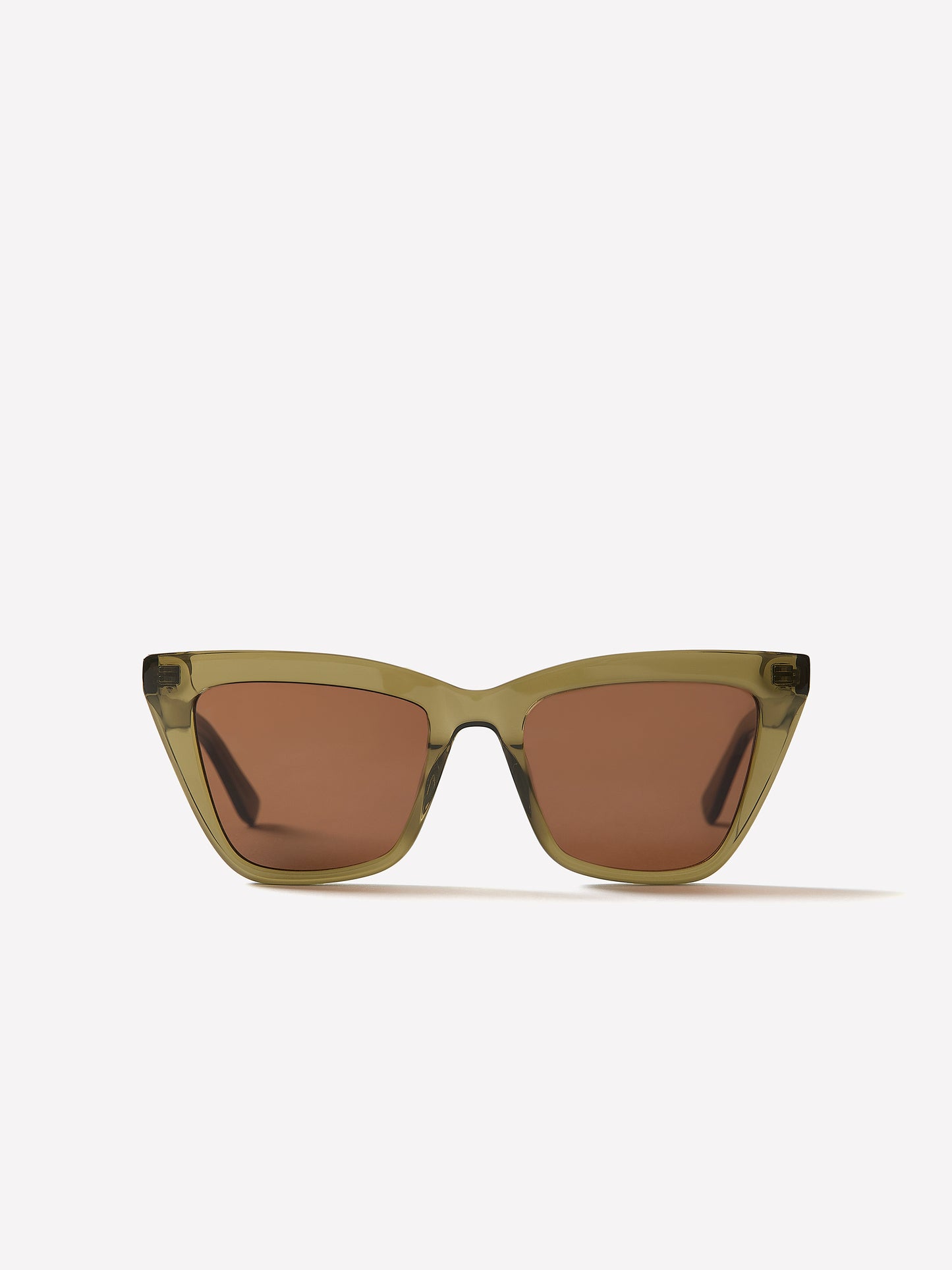 Cat Eye Plastic Sunglasses Smoke 100% Acetate