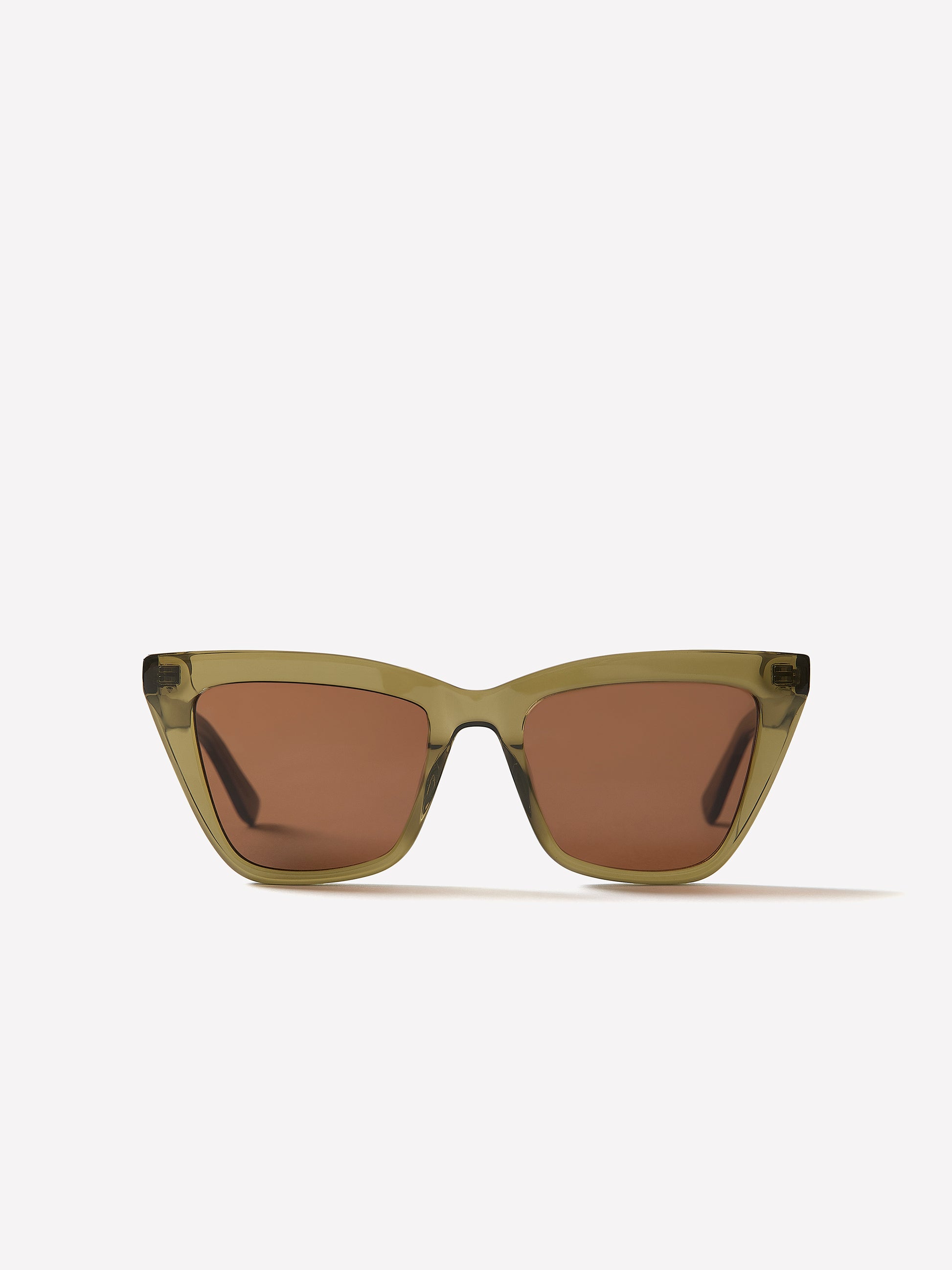 Cat Eye Plastic Sunglasses Smoke 100% Acetate