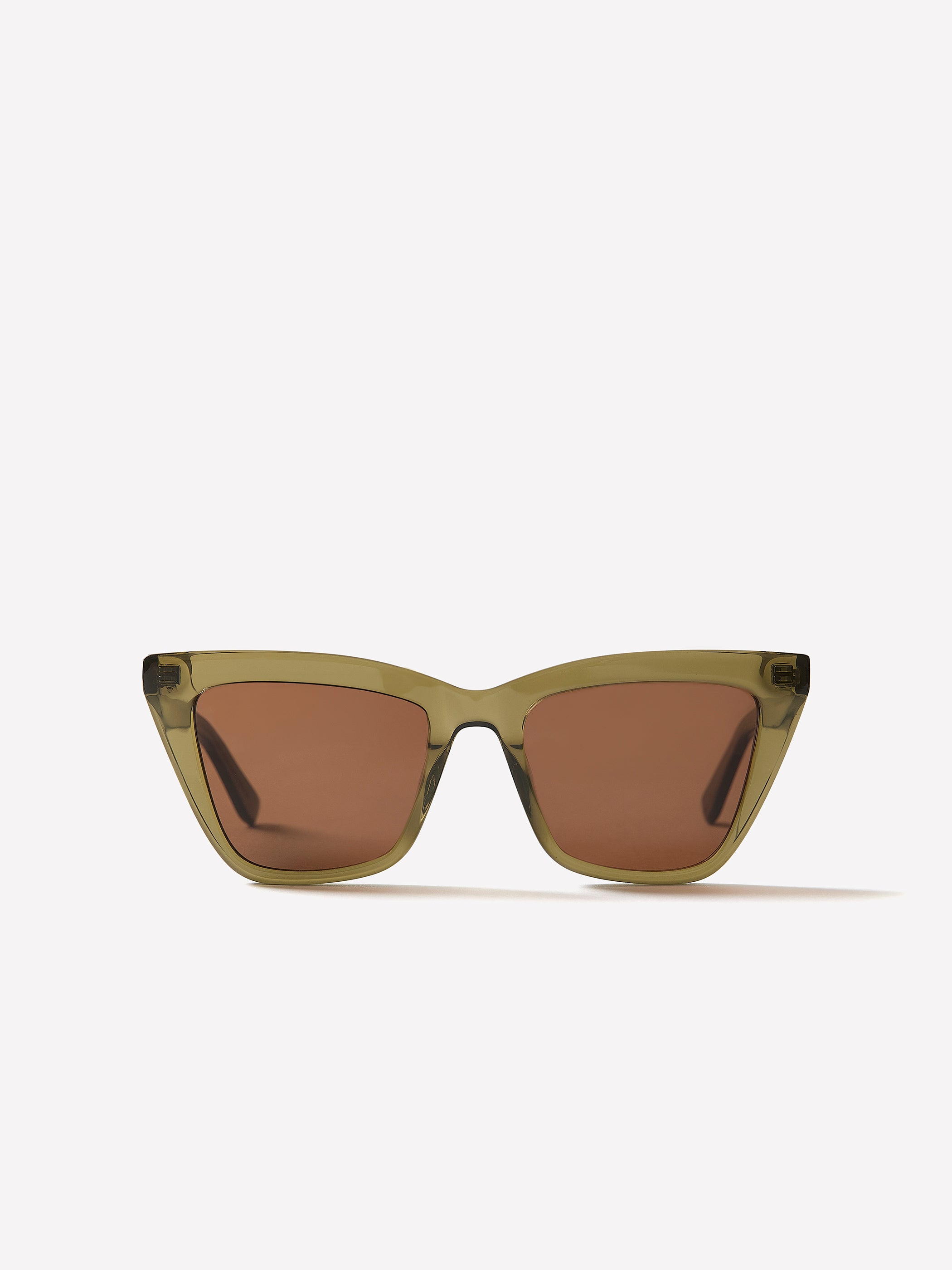 Cat Eye Plastic Sunglasses Smoke 100% Acetate