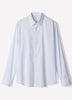 Tailored-Fit Dress Shirt with Double Stripes