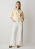 Knit Cotton Cardigan with Elbow Patches