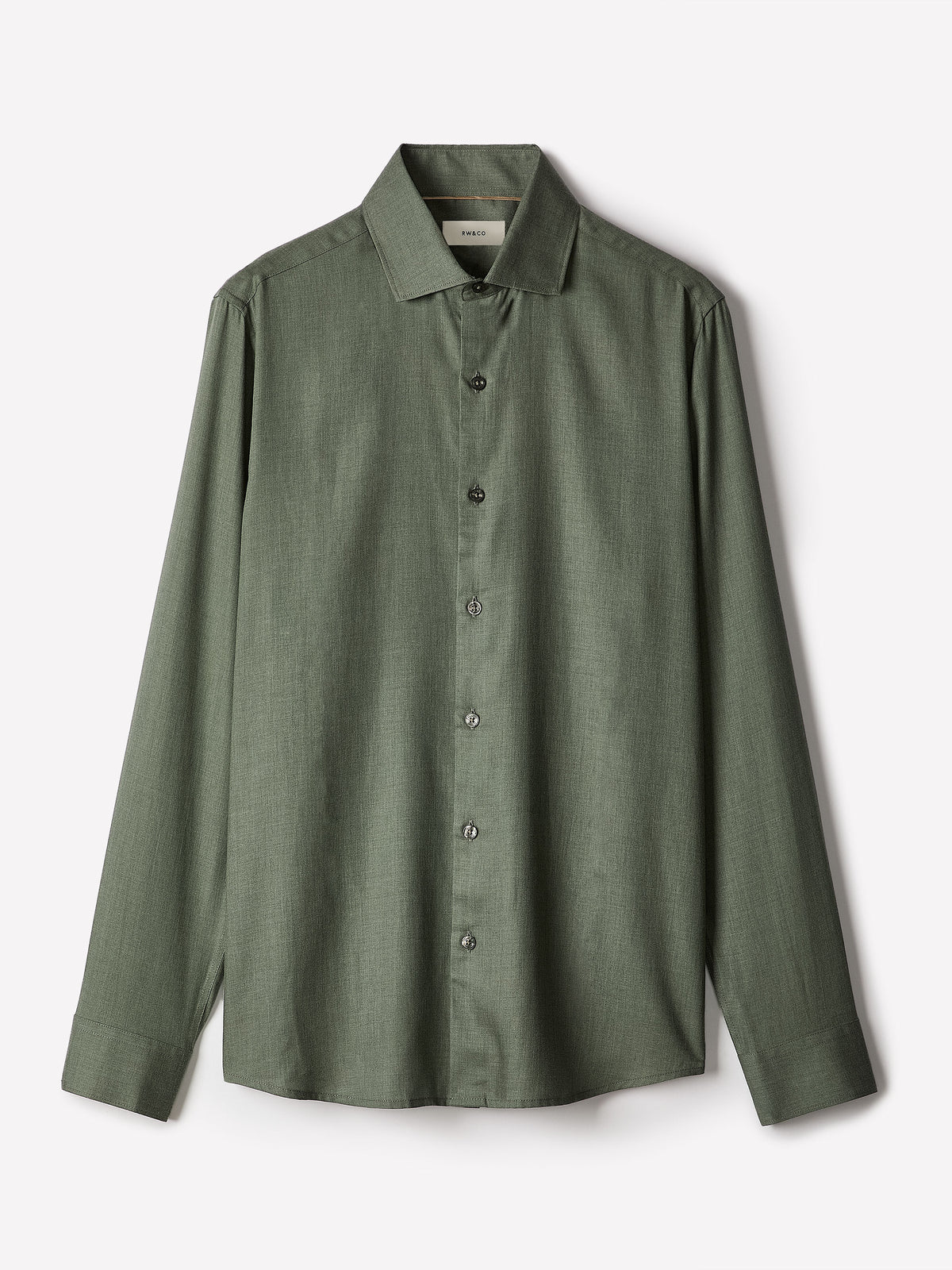 Tailored-Fit Lyocell Dress Shirt