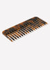 Hair Comb Plastic Tortoise Acrylic Accessory