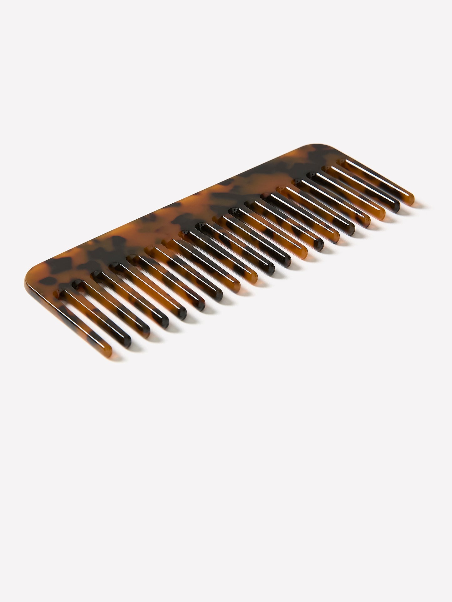 Hair Comb Plastic Tortoise Acrylic Accessory