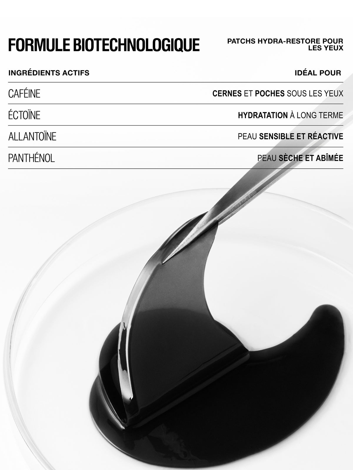 Patchs pour les Yeux Hydra-Restore - Grown Alchemist