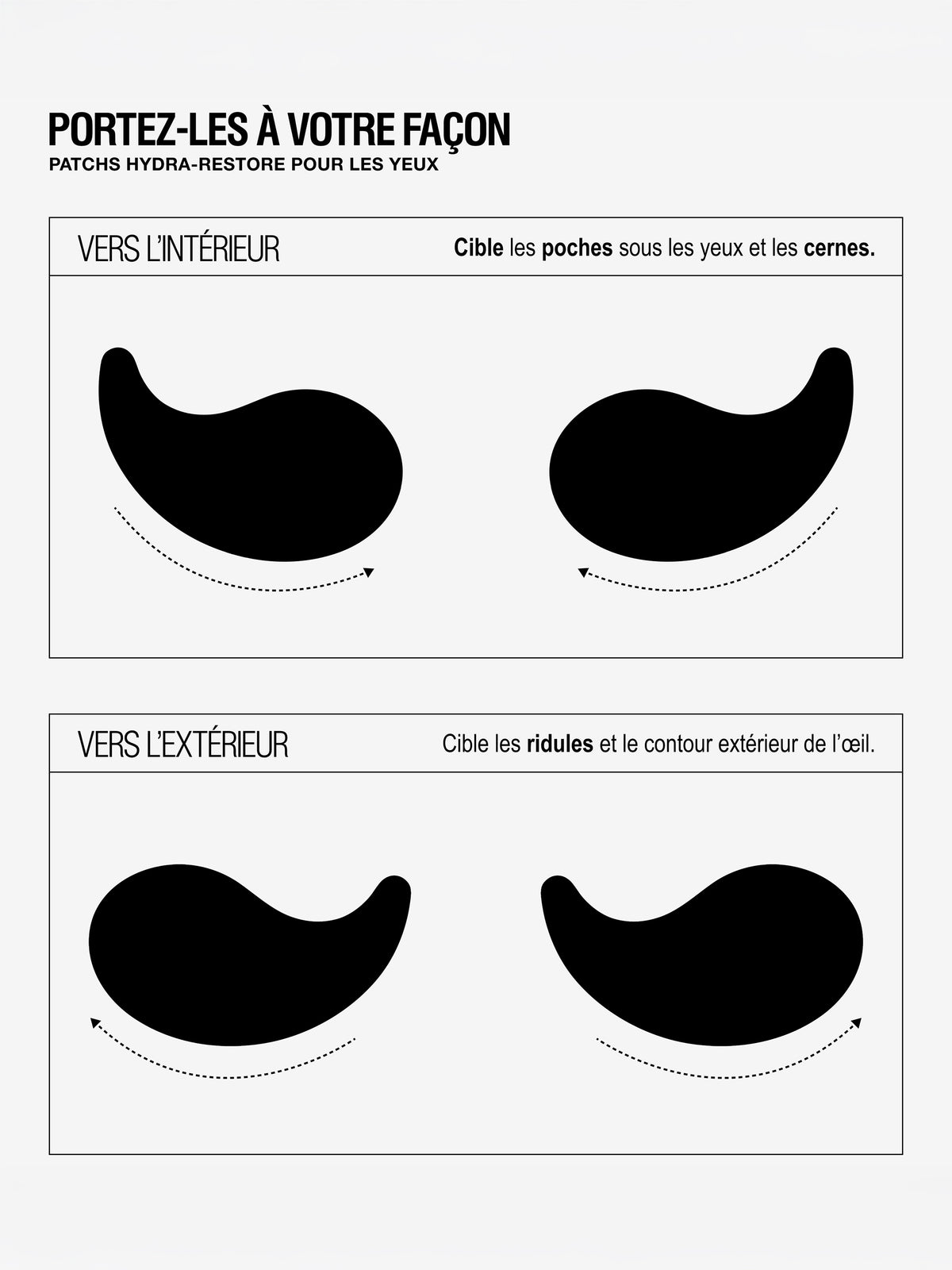 Patchs pour les Yeux Hydra-Restore - Grown Alchemist