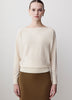 Off Shoulder Knit Sweater 100% Merino Wool