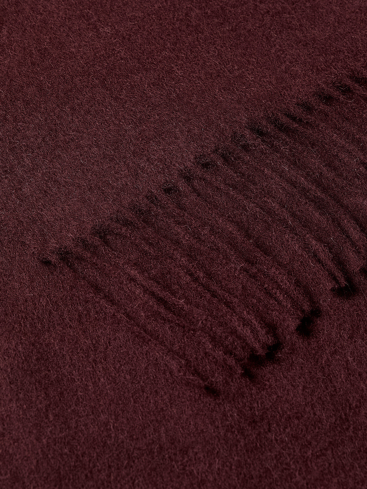Wool Woven Scarf Solid Design