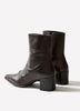 Ankle Boot Leather Women's