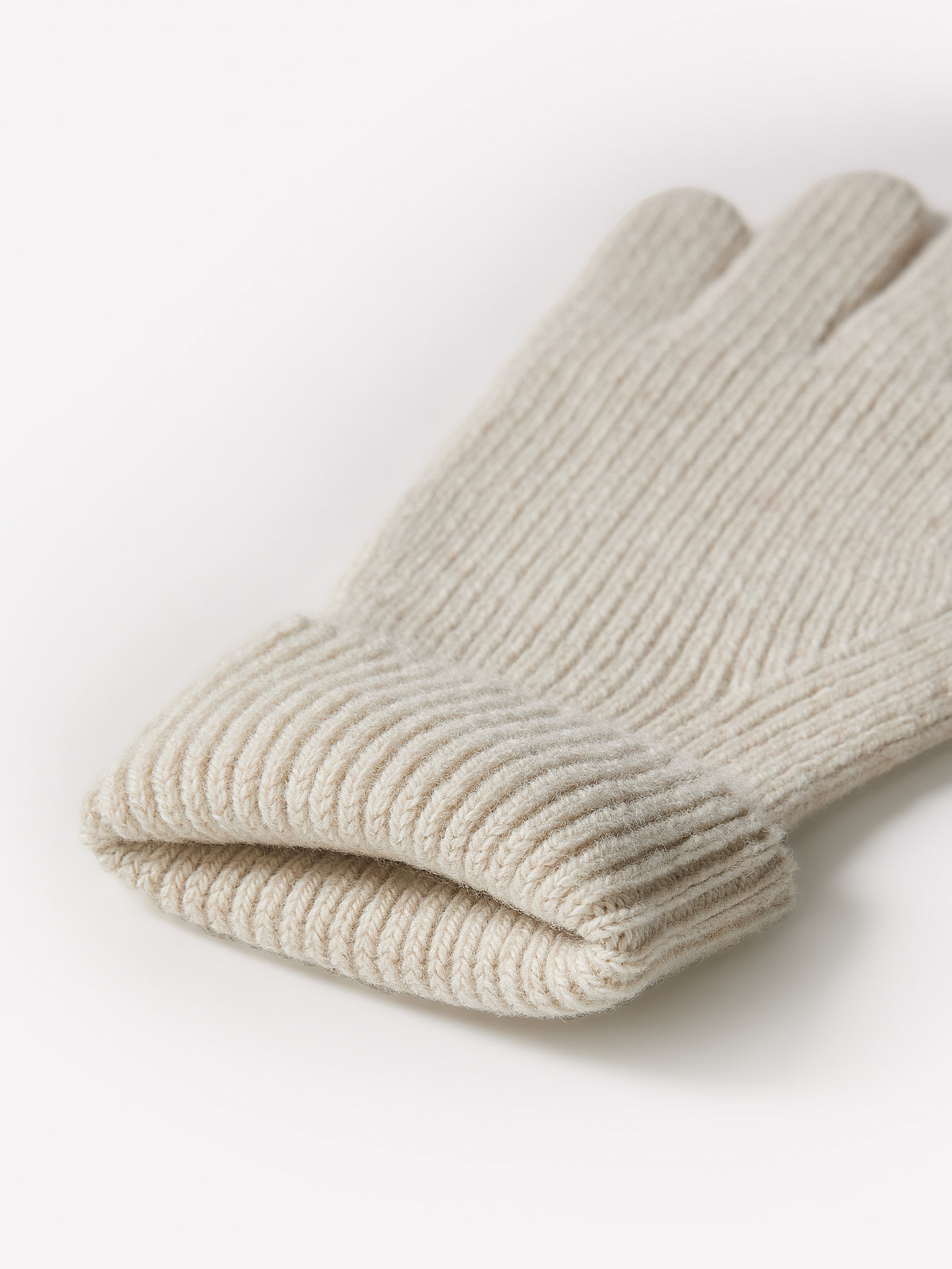 Knit Lambswool Gloves