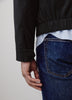 Woven Mens Jacket, Brushed Fabric, Milkman Style