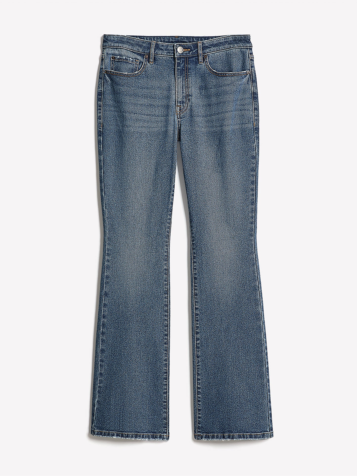 Mid-Rise Bootcut Jeans