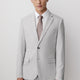 Essential Slim Fit Light Grey Suit Blazer
