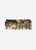 Hair Comb Plastic Tortoise Acrylic Accessory