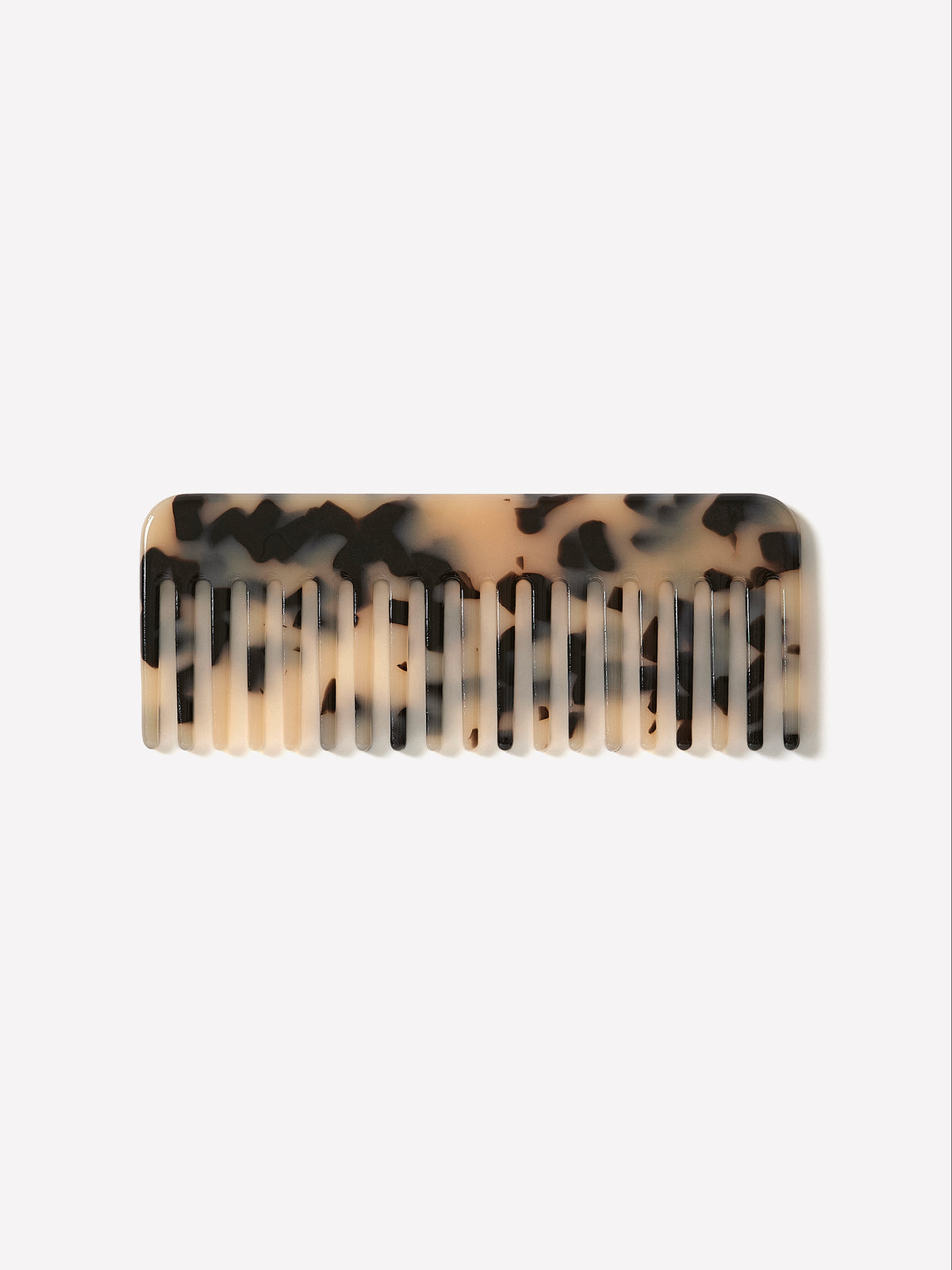 Hair Comb Plastic Tortoise Acrylic Accessory
