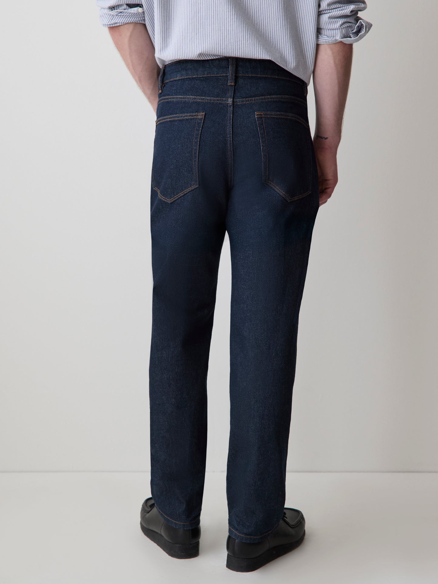 Jeans à Jambe Droite