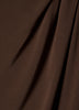 Knit Blouse Pleated Extended Sleeve