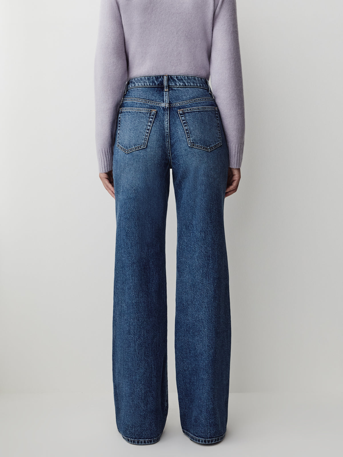 High-Rise Wide-Leg Jeans