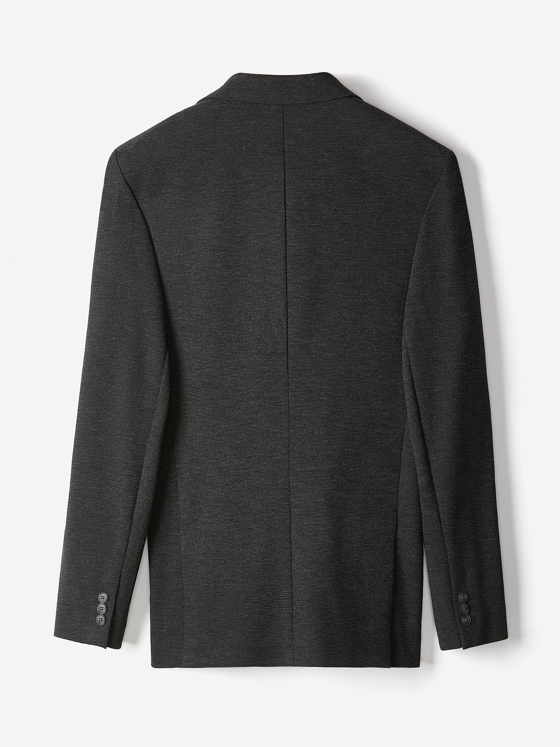 Slim Fit Knit Blazer