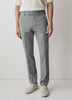 Slim Fit Wool Blend Mens Woven Pant