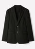 Black Slim Fit E-Tech Blazer