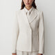 Hourglass Fit Flannel Blend Blazer