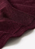 Knit Scarf Mercerized Merino Wool Triangle Neckerchief