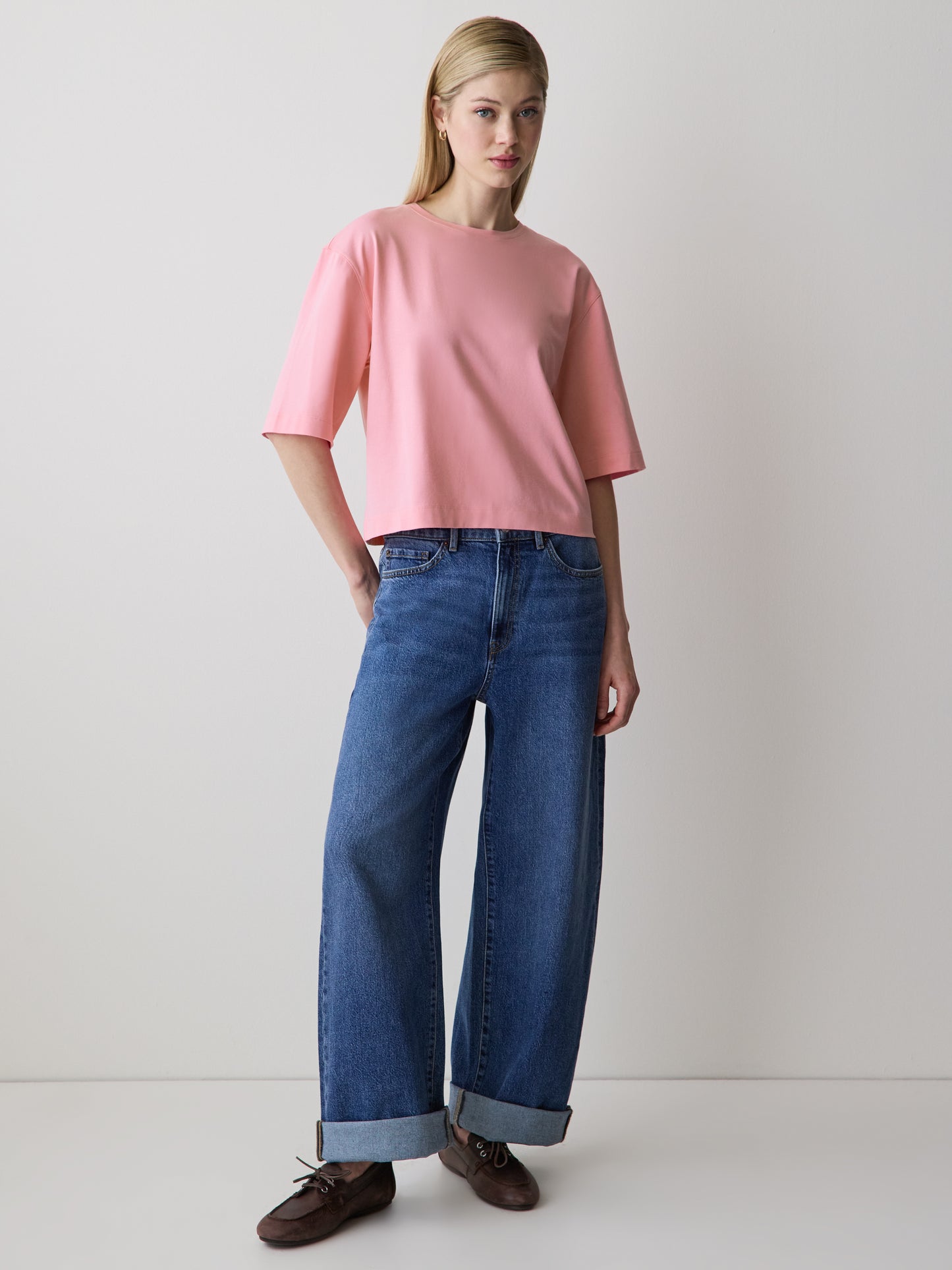 Loose Supima Cotton Tee