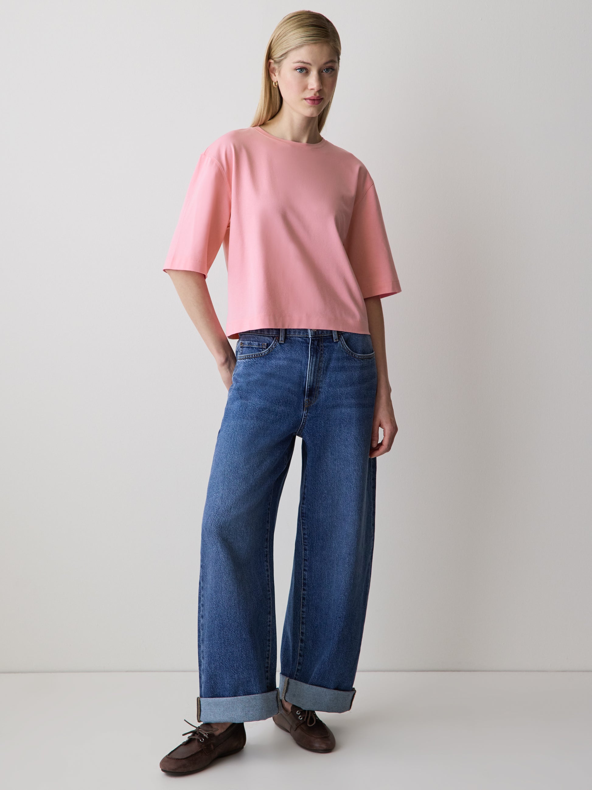 Loose Supima Cotton Tee