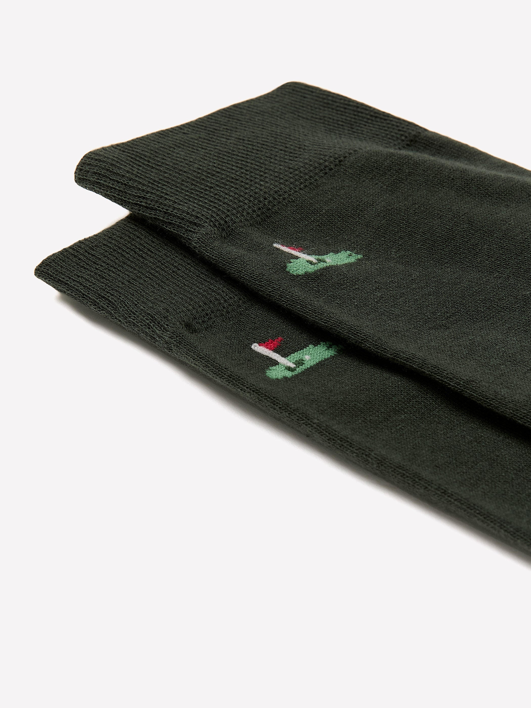 Men's Knit Golf Socks Cotton Blend